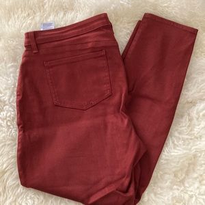 EUC NYDJ 16W Ami jeans- Russet